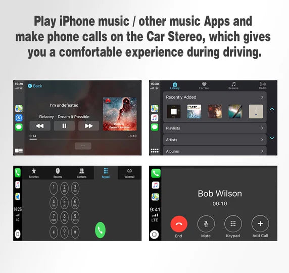 CTX-2266 | Wireless CarPlay dongle | Android Auto | Apple CarPlay for car radio