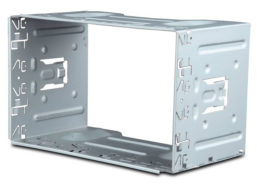 Telaio doppio DIN universale | kit di montaggio | CTX-3402