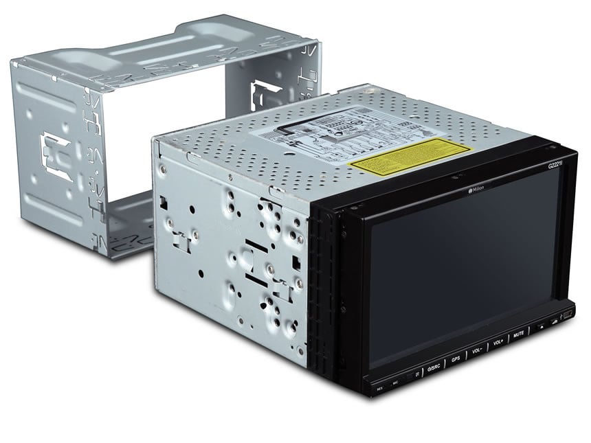 Telaio doppio DIN universale | kit di montaggio | CTX-3402