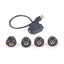 Bandenspanning sensor | 4 Sensoren | TPMS | Android autoradio