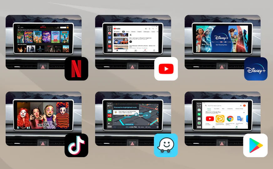 CarPlay YouTube box CTX-777 | Draadloos voor Volkswagen | Android 13