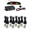 Cartronix Parkeersensoren Set (8 sensoren) | Zilver | Parkeerhulp | CTX-RFP-05