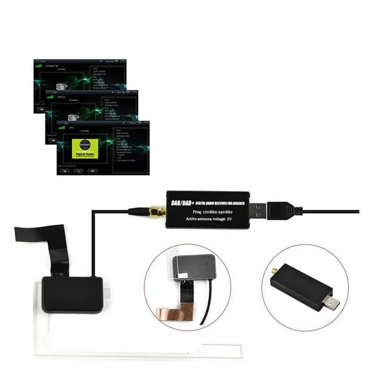 Cartronix CTX-3354 | DAB+ Antenna – Suitable for Android Car Radios