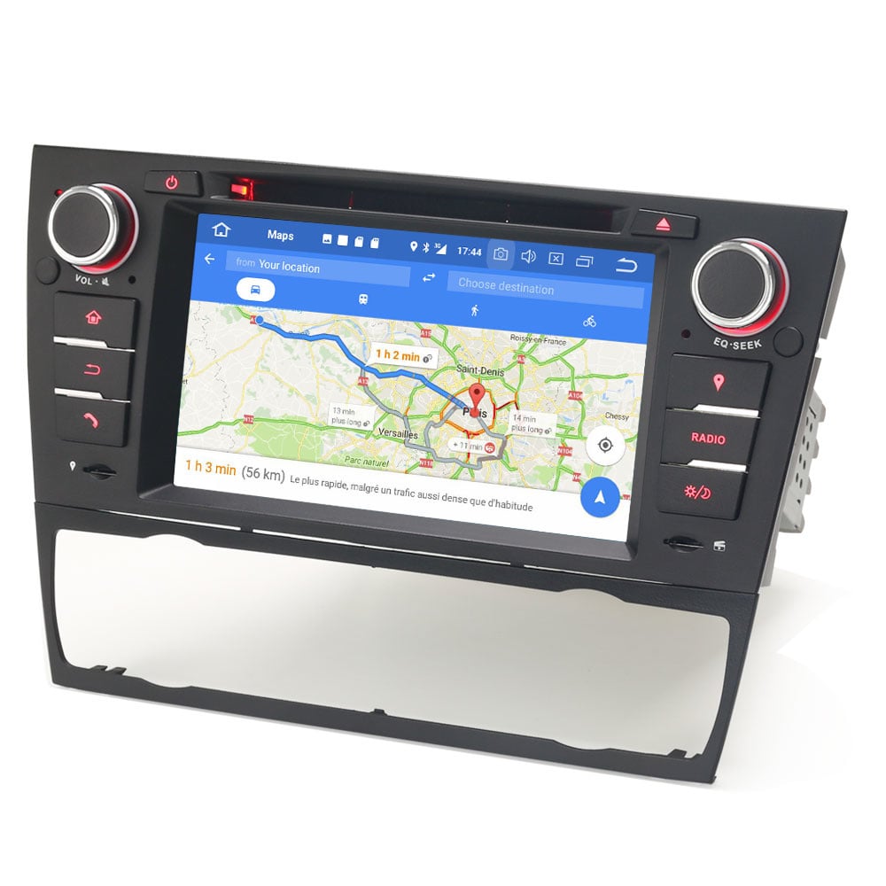 Autorradio CarPlay para BMW Serie 3 | Android 16 | Android Auto