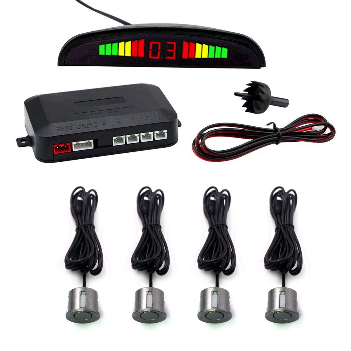 Sensores de aparcamiento | Gris zinc metalizado | Asistente de aparcamiento | CTX-RP06