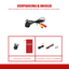Caméra de recul Cartronix RV-300 PRO | Universelle | 4 LED | Vision nocturne | Étanche | Voiture