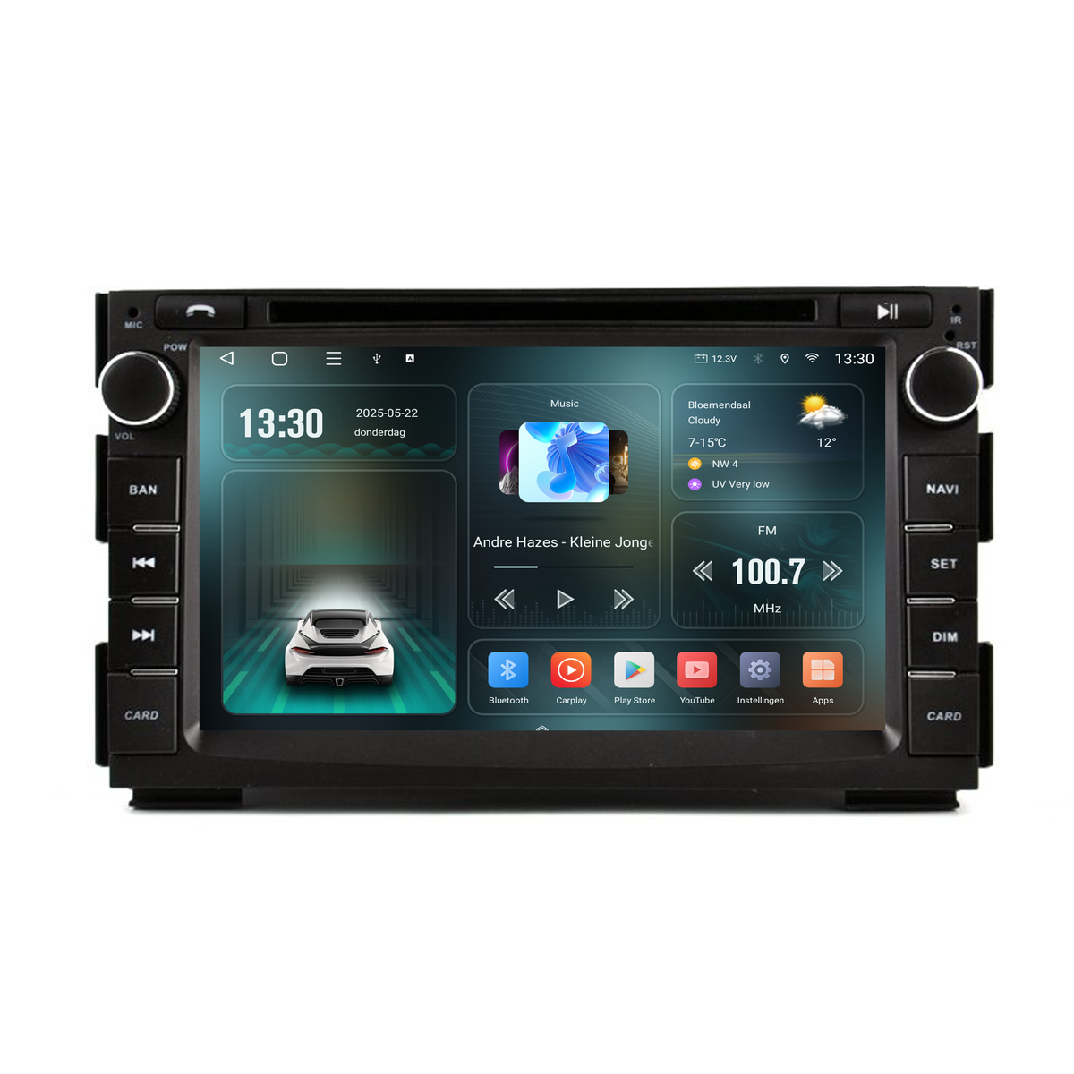 Autoradio CarPlay pour KIA Venga | 4 Go + 64 Go | 2010 à 2012 | Android Auto & Apple CarPlay