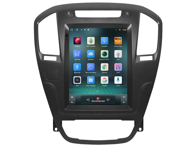 Cartronix Opel Insignia | 2008 t/m 2013 | Autoradio Navigatie | Apple CarPlay & Android Auto | Android 13 | Groot HD Scherm