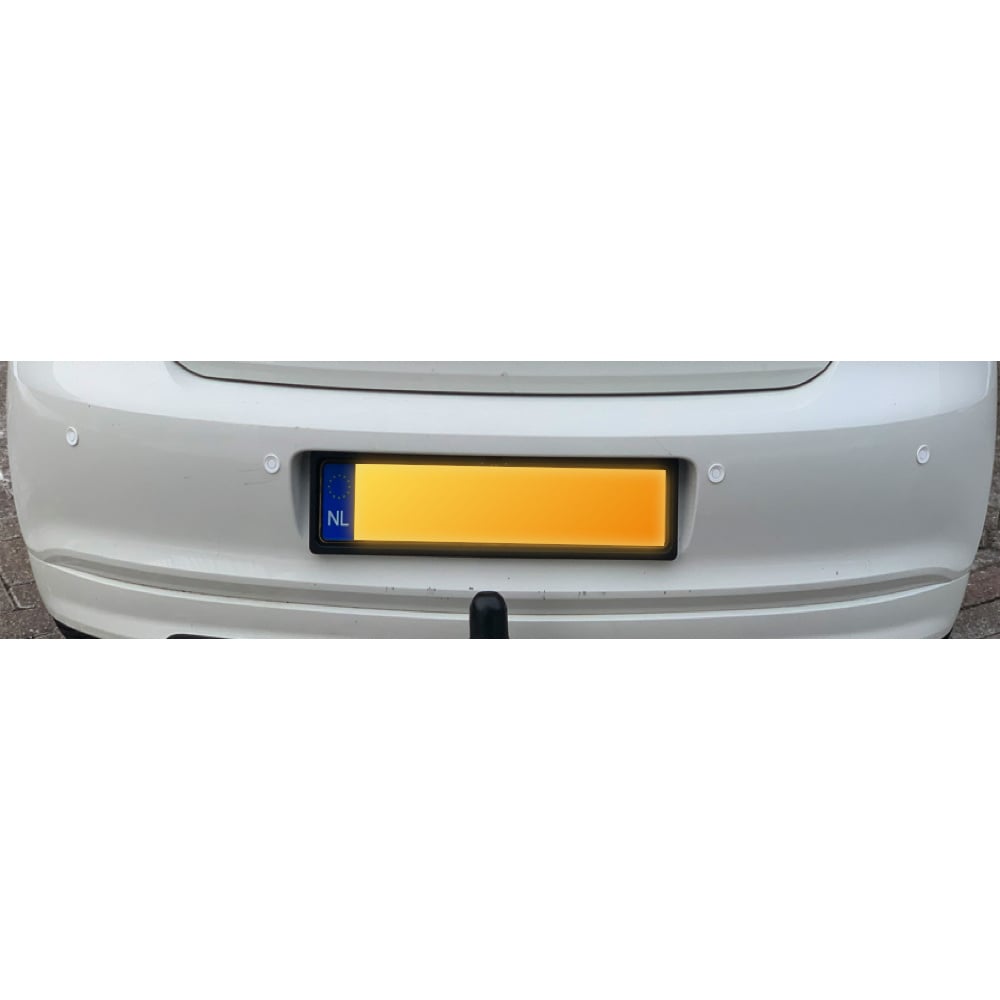 CTX-DP02 Einparksensor Auto | Universelle Einparksensoren | Digital - Weiß