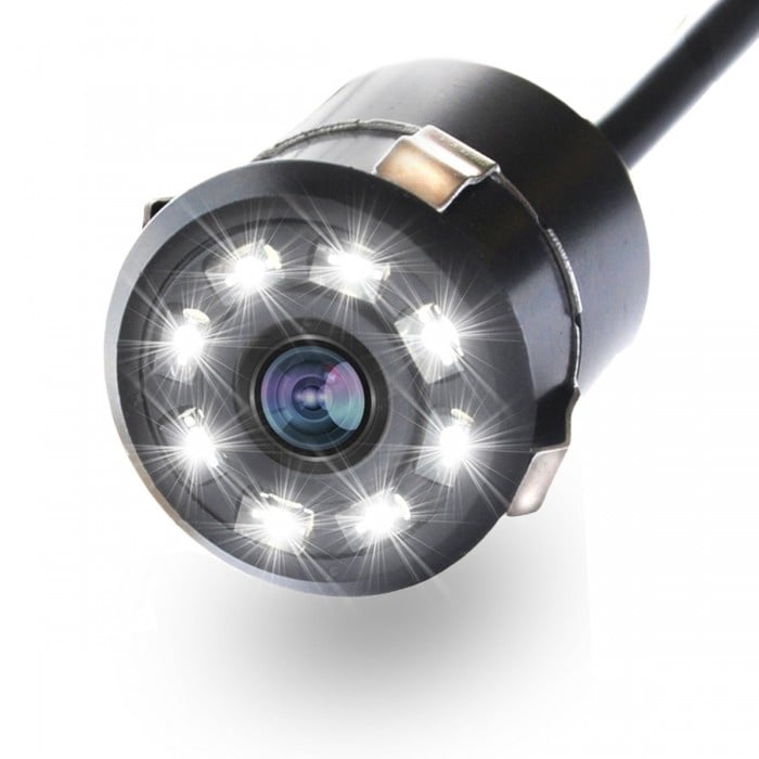 Cartronix RV-340 Rückfahrkamera | Universell | Stoßstange | 8 LED