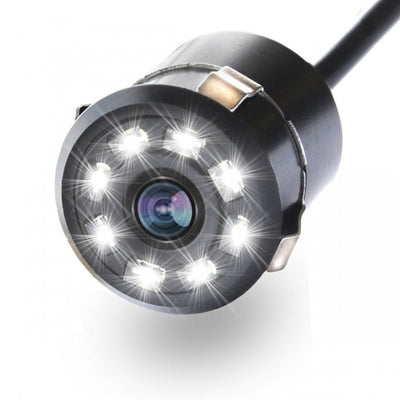 Cartronix RV-340 Telecamera per retromarcia | Universale | Paraurti | 8 LED