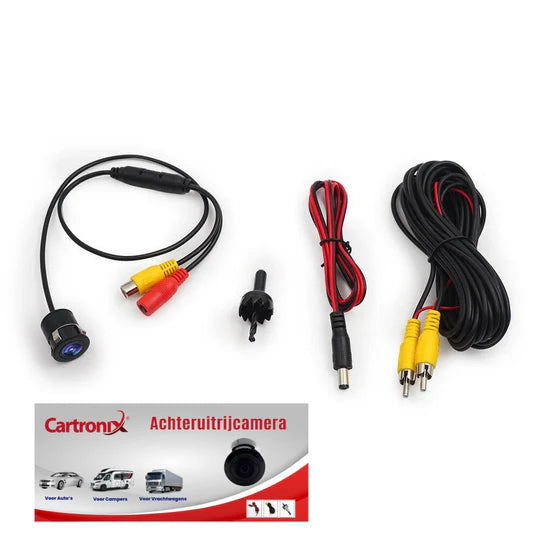 Cartronix RV-330 Reversing Camera | Universal | Bumper | Night Vision