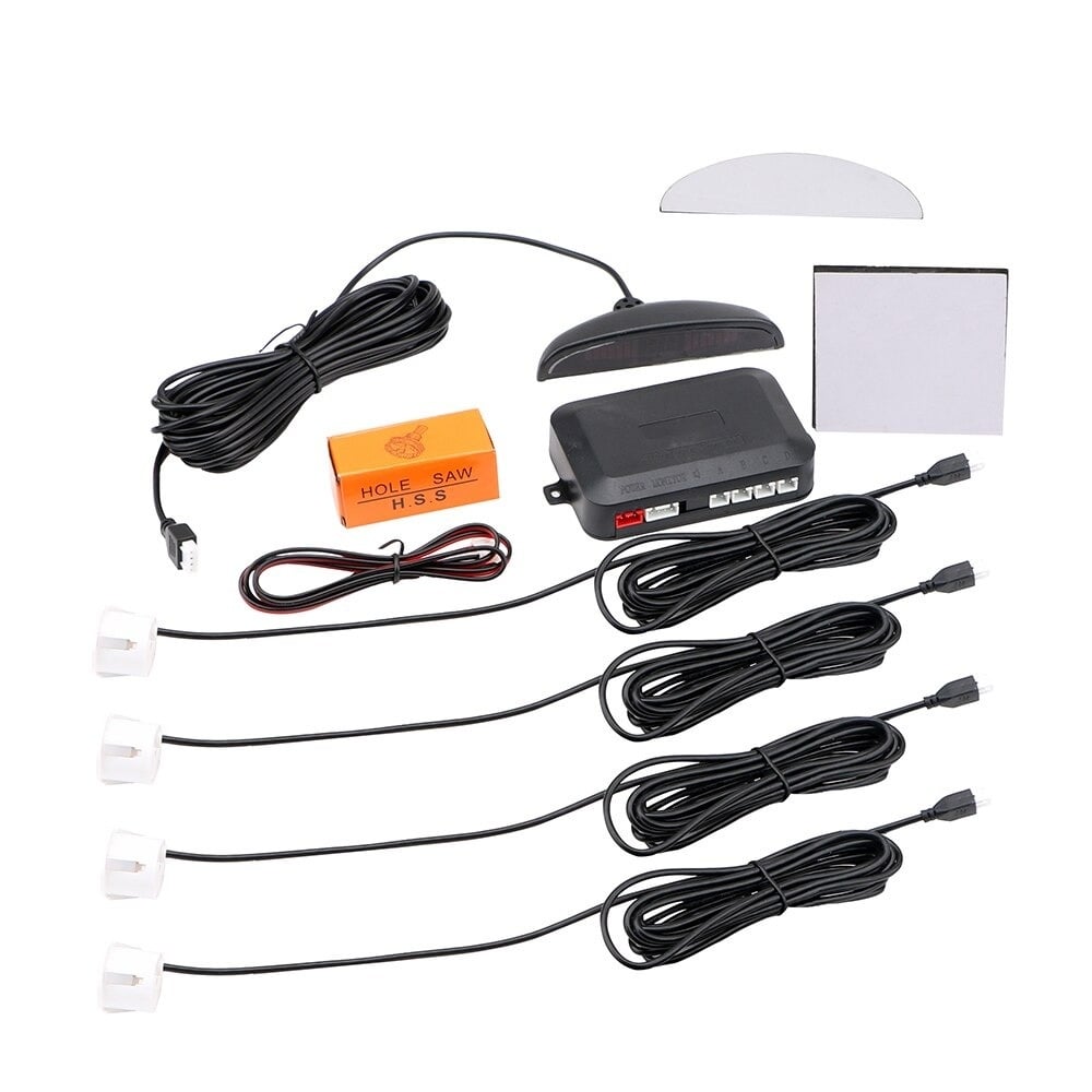 Parking sensor kit | 4 sensors | Sound and display | Various colors