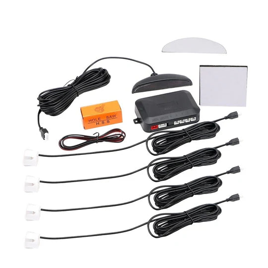 Parking sensor set | 4 sensors | Sound and Display | Various colors