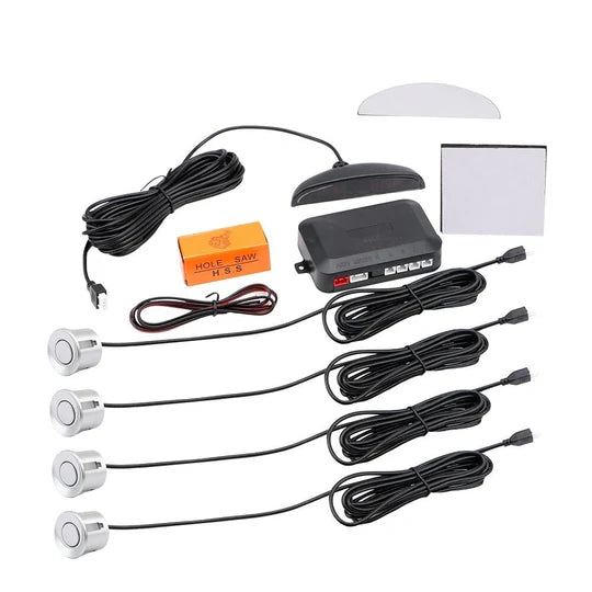 Parking sensor set | 4 sensors | Sound and Display | Various colors